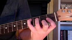 How To Play the C# Chord On Guitar (C sharp major)