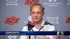 Longtime OSU wrestling coach John Smith gives emotional farewell message