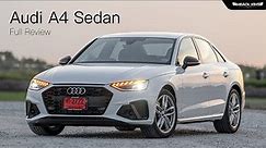 [Full Review] Audi A4 Sedan 40 TFSI S line Icon Black | Headlightmag Clip