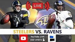 Steelers vs. Ravens Live Streaming Scoreboard, Free Play-By-Play, Highlights, Analysis | NFL Week 12