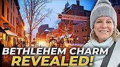 Discovering BETHLEHEM PENNSYLVANIA: A Christmas City Gem! | Living In Eastern Pennsylvania 2024