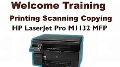 How to scan HP Laserjet M1132 MFP_របៀបស្កេនHP Laserjet M1132 MFP
