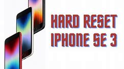 How to Hard Reset/ Force Restart iPhone SE 3