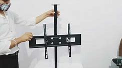 360 degree rotation led tv stand for partition use.