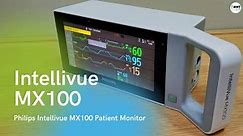 Philips IntelliVueMX100 Patient Monitor _ Waterproof & Robust design _ Portable Bedside _ Full Demo