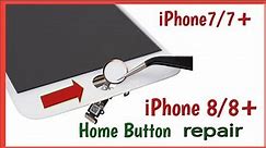iPhone 7, 7 Plus Home Button Repair || iPhone 8, 8 Plus Home Button Repair! Easy Solution