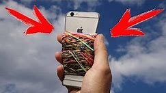 Can 2000 Rubber Bands Snap an iPhone 6S?