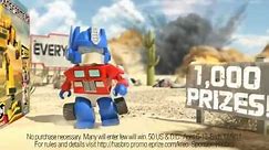 KRE-O TRANSFORMERS "Great Brick Giveaway" Commercial
