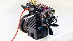 Miniature 4-Stroke Engine - (Building and Running the Engine)