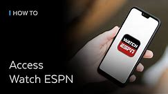How To - Access the App ESPN