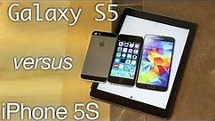 Samsung Galaxy S5 vs iPhone 5S, Which Is Better & Is The S5 Streamlined
