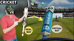 Cricket in VR with REAL BAT | Best VR Cricket Experience on Oculus Quest 2 and Rift