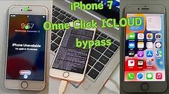 How To Unlock iCloud On Apple iPhone 7 || iPhone 7 iOS 15.8 iCloud Bypass With Sim Working 2024