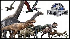 FASTEST DINOSAURS | Jurassic WORLD & PARK | Dinosaur comparison