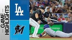 Dodgers vs. Marlins Game Highlights (9/7/23) | MLB Highlights