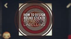 How To Design A Round Sticker Using Photoshop CS6