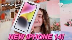 iPHONE 14 UNBOXING & SET UP!! *starlight*