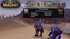 A Guide to Completing the Secret in the Sands Achievement in World of Warcraft