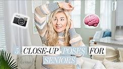 5 Close-Up Poses for Senior Portraits