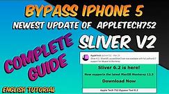 (Complete guide) bypass iPhone 5 iOS 10.3.4 version using Sliver Version 2 | Untethered | WIFI only