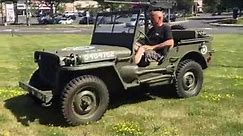 1943 WW2 Ford GPW Jeep with Matching Serial Numbers- Fully Restored
