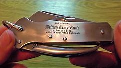Sheffield Knives Genuine British Army Clasp Knife Review & Test
