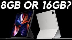 M1 iPad Pro 2021 - Should You Go With 8GB or 16GB of RAM? Will Pro Apps Launch This Year?
