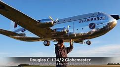ULTRA LIGHTWEIGHT RC DOUGLAS C-124-2 GLOBEMASTER