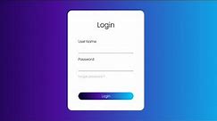 Create the Perfect Login Form in Under 10 Minutes with Bootstrap 5! Responsive for mobile device...