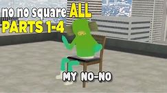 No No square tiktok song ALL PARTS 1-4 / "This is my No no square" Song all parts
