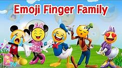 Finger Family Emoji Song - Mickey Mouse Emoji Finger Family Song Nursery Rhyme