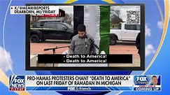 Pro-Hamas protesters chant 'death to America' in Michigan