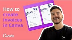 How To Create An Invoice!