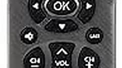 Philips Universal Remote Control Replacement for Samsung, Vizio, LG, Sony, Sharp, Roku, Apple TV, RCA, Panasonic, Smart TVs, Streaming Players, DVD, Simple Setup, 3 Device, Graphite, SRP3229G/28