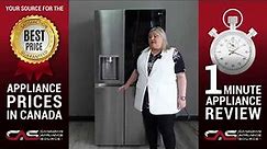 LG LRSOS2706S Refrigerator Review - One Minute Info