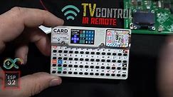 Control your TV using M5Cardputer - Universal Remote Control.