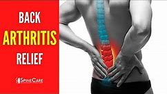 How to Relieve Back Arthritis Pain in 30 SECONDS