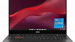ASUS Chromebook Vibe CX55 Flip, Cloud Gaming Laptop, 15.6" Full HD 144 Hz Touch Display, Intel® Core™ i5-1135G7 Processor, 512GB SSD, 16GB RAM, ChromeOS, Mineral Gray, CX5501FEA-AS562T