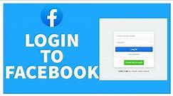 How to Login to Facebook.com? Facebook Login or Sign In Tutorial