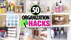 50 *BEST* Dollar Tree Organization HACKS! EASY ways to get organized in 2024!