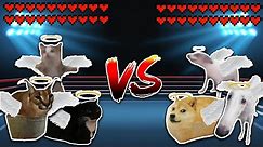 All Angel Cats vs All Angel Dogs! Meme battle