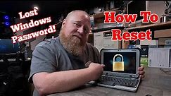 Resetting Lost Windows Password Using Vintage Software and VMWare