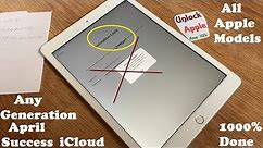 Jan 2023!!! iPad iCloud Unlock and Remove iCloud Account iPhone iOS 6,7,8,9,10,11,12,13,14✔