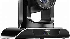 Tenveo HDMI/RJ45/USB PTZ Conference Room Camera 20X Optical Zoom IP Live Streaming Camera FHD 1080P 60FPS for Video Conferencing Live Streaming Meeting Church Services Worship Skype Zoom Teams OBS