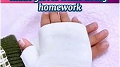 Children can wear these flannel or elastic fabric made gloves while doing homework #wintergloves #happyholiday #fypシ゚viralシ #holidaystyle #seasonsgreetings2023 #seasonsgreetings #HolidaySeason2023 #fypviral #fypツ #recycledfashion #sewing #handmade #freetutorial #reelfyp #giftidea #giftideas2023 #recycle #Recycle #recyclefashion #gloves #winterfashion #furrygloves #crafts #trending #trending2023 #selfimprovementdaily #diycrafts #howtomake #howto | All Girls' Things