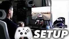 My Aesthetic Gaming Setup For Xbox Series S | Creativity Desk Setup