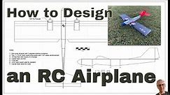 How to Design an RC Airplane