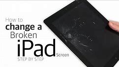 How to change a broken iPad screen