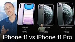 iPhone 11 vs iPhone 11 Pro - what’s the difference?