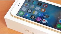 Unboxing, Setup & First Impressions: iPhone 6s (64GB Gold)